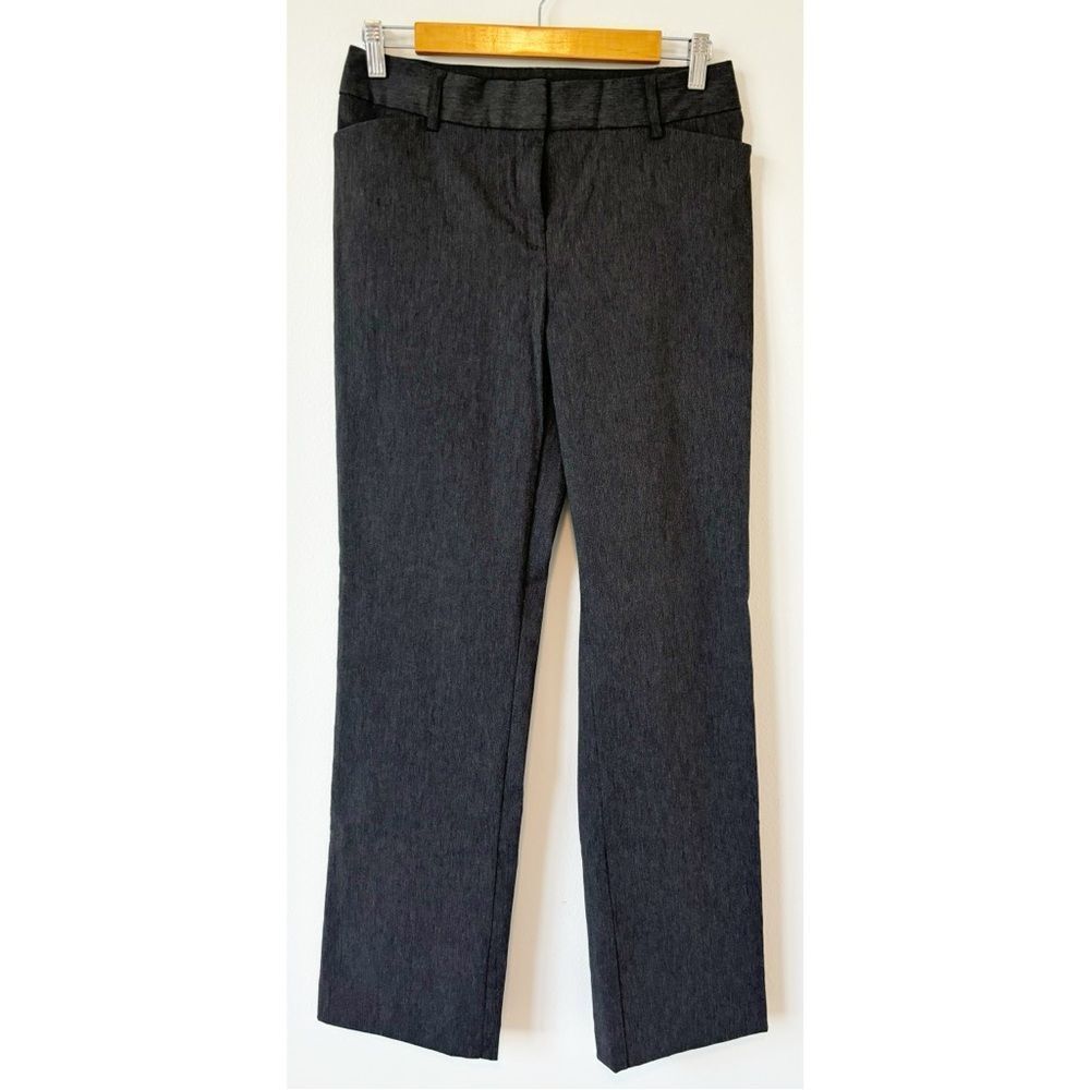 Time And Tru Gray Career Straight Slacks Womens Size 12